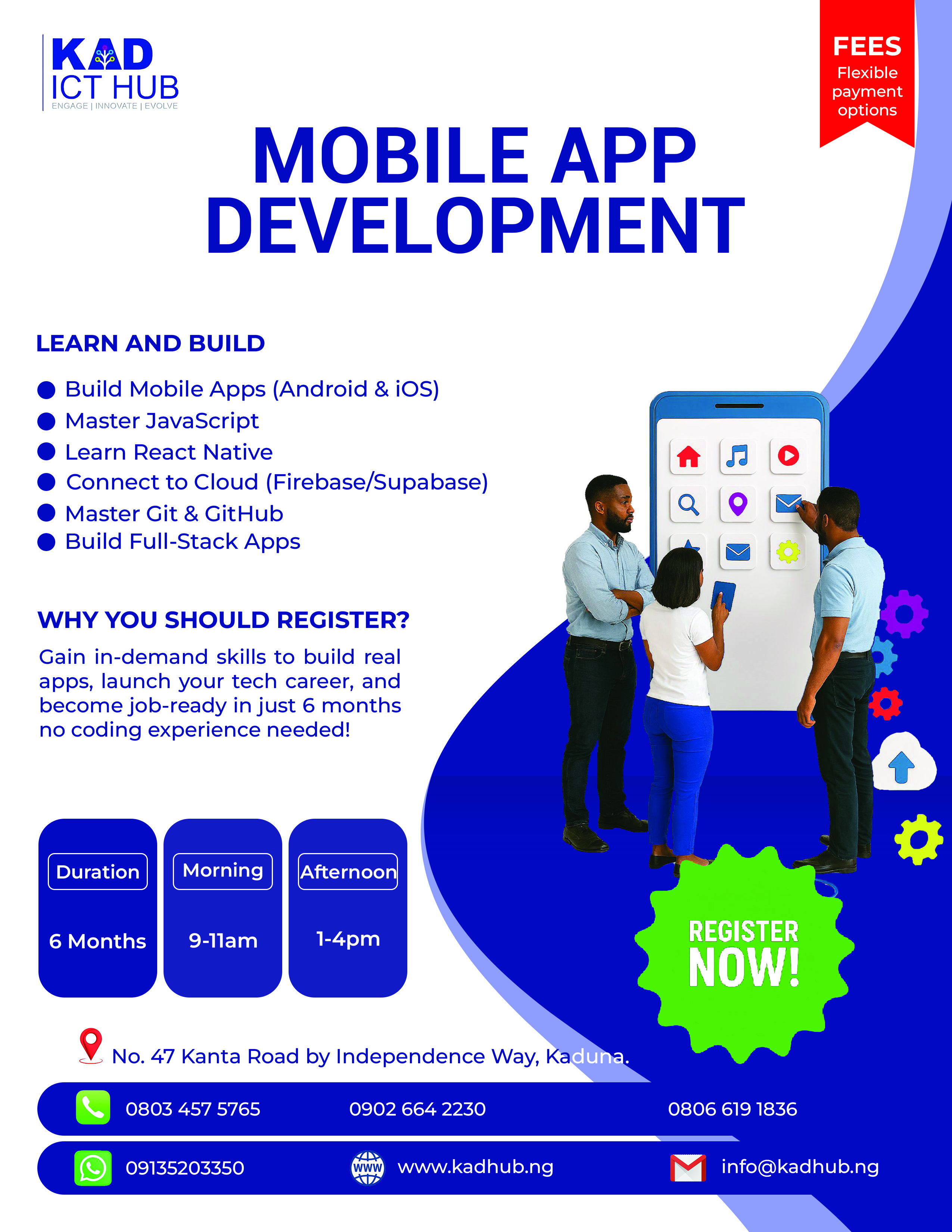 MOBILE APP DEVELOPMENT Flyer